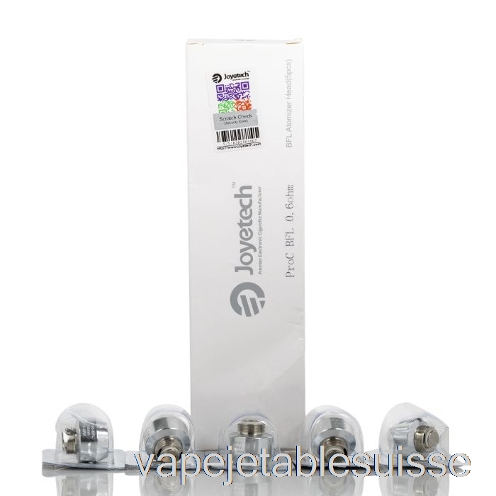 Vape Suisse Joyetech Proc-bf / Proc-bfl Bobines De Remplacement Bobines 0.6ohm Proc-bfl